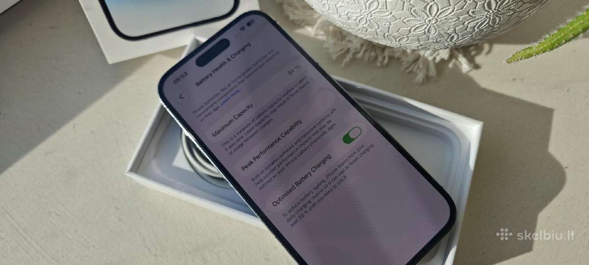 iPhone 14 pro 94 battery life - nuotraukos Nr. 4