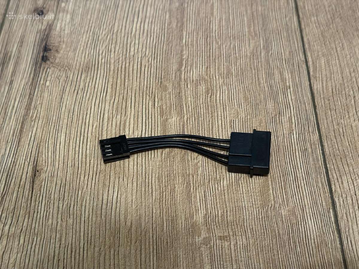 Laidas 4 pin Molex female, Floppy 4pin, 5 cm - nuotraukos Nr. 5