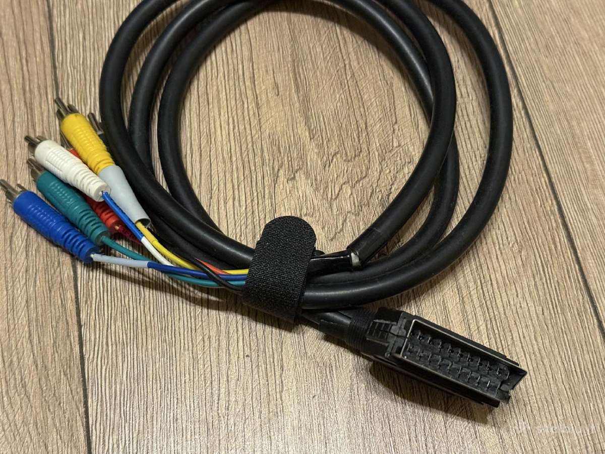 Kabelis Scart - 6xrca kištukai 1.5m - nuotraukos Nr. 4