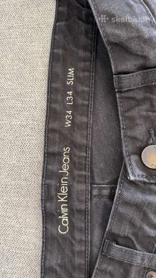 Juodi džinsai Calvin klein - nuotraukos Nr. 2