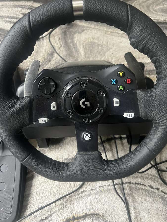 Xbox vairas su pedalais - nuotraukos Nr. 2