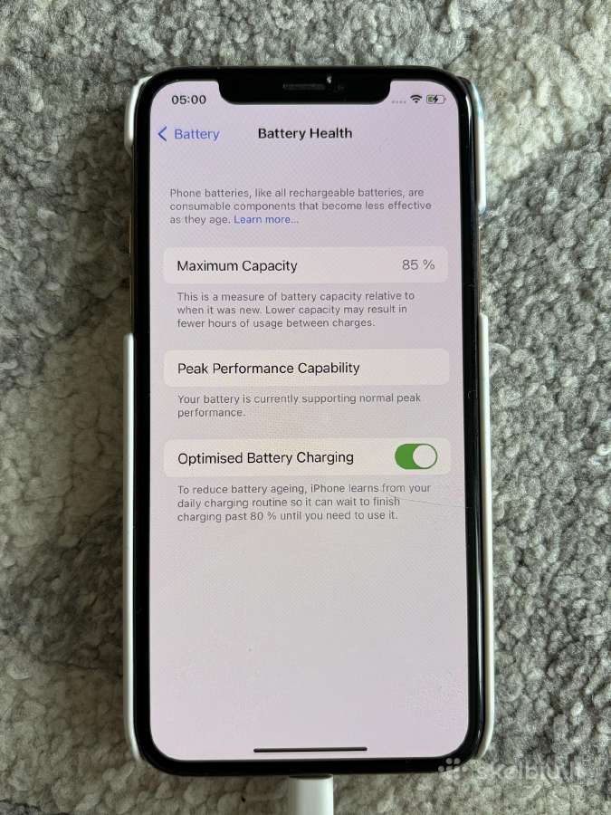 Parduodu naudotą iPhone XS - nuotraukos Nr. 5
