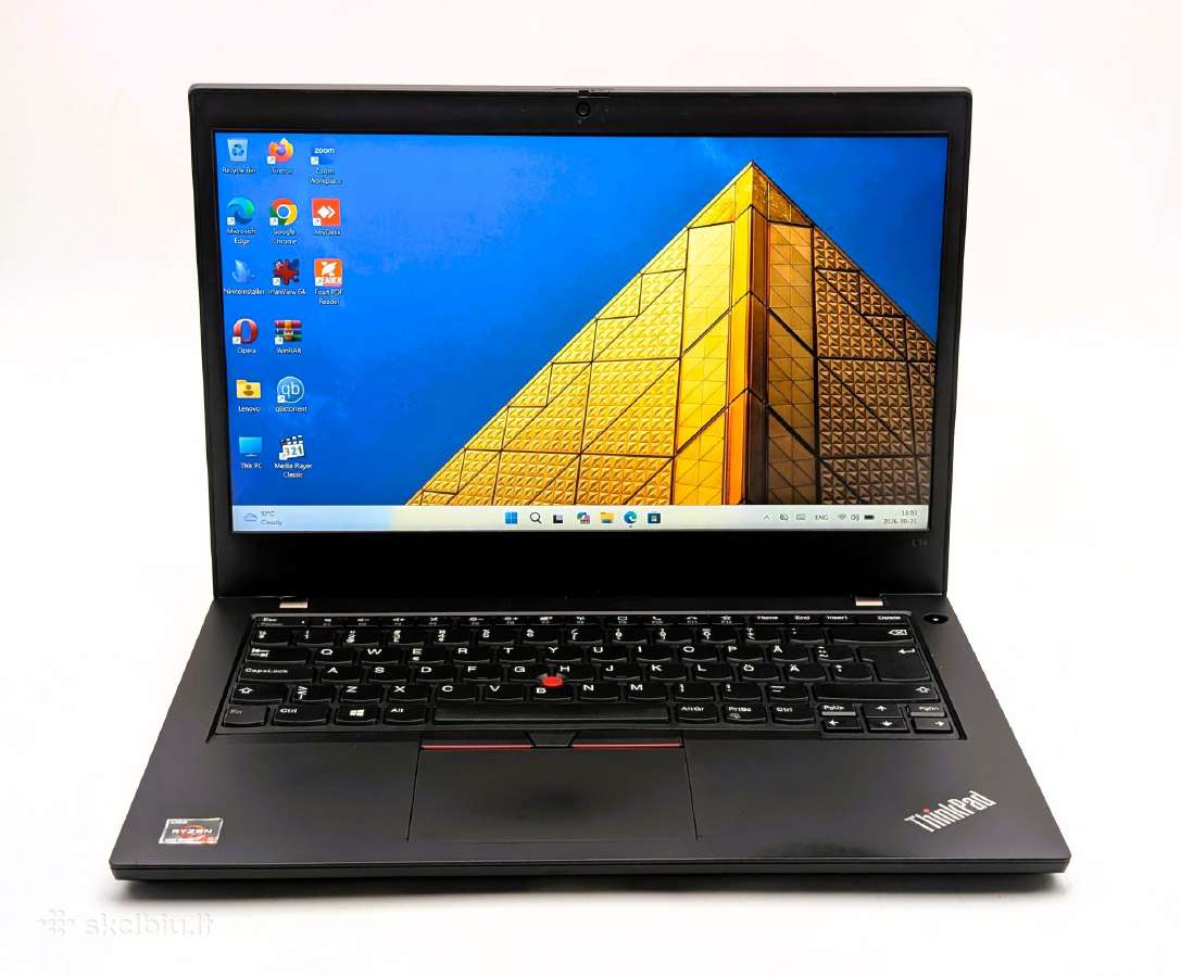 Thinkpad L14 Ryzen 5/16gb/256gb Darbui - nuotraukos Nr. 2