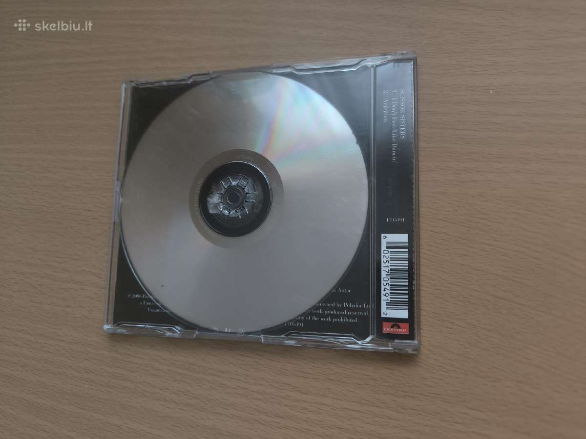 CD Scissor sisters -I don't feel like dancing - nuotraukos Nr. 3