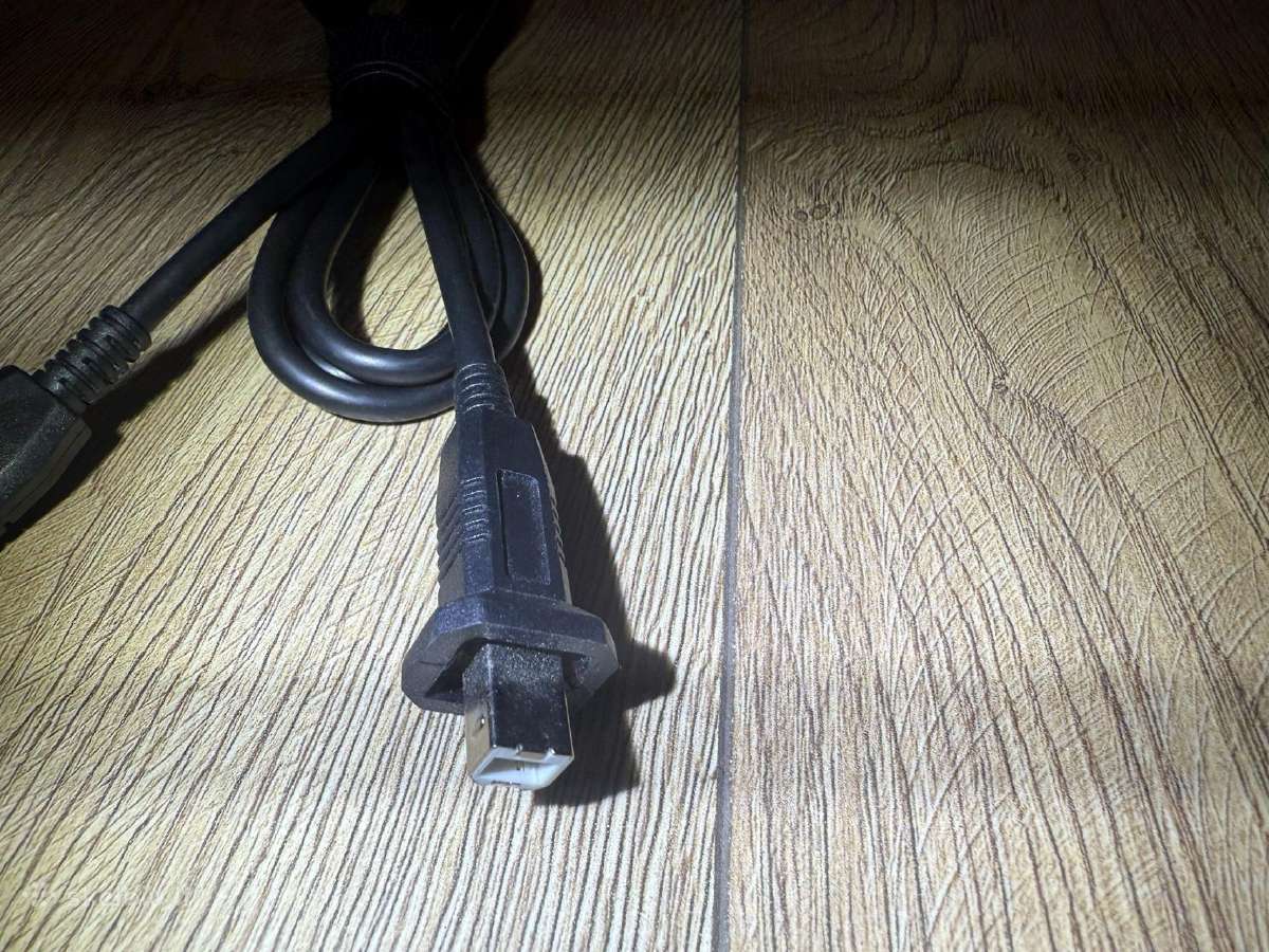 Kabelis usb-a/usb-b 1.5m juodas - nuotraukos Nr. 3