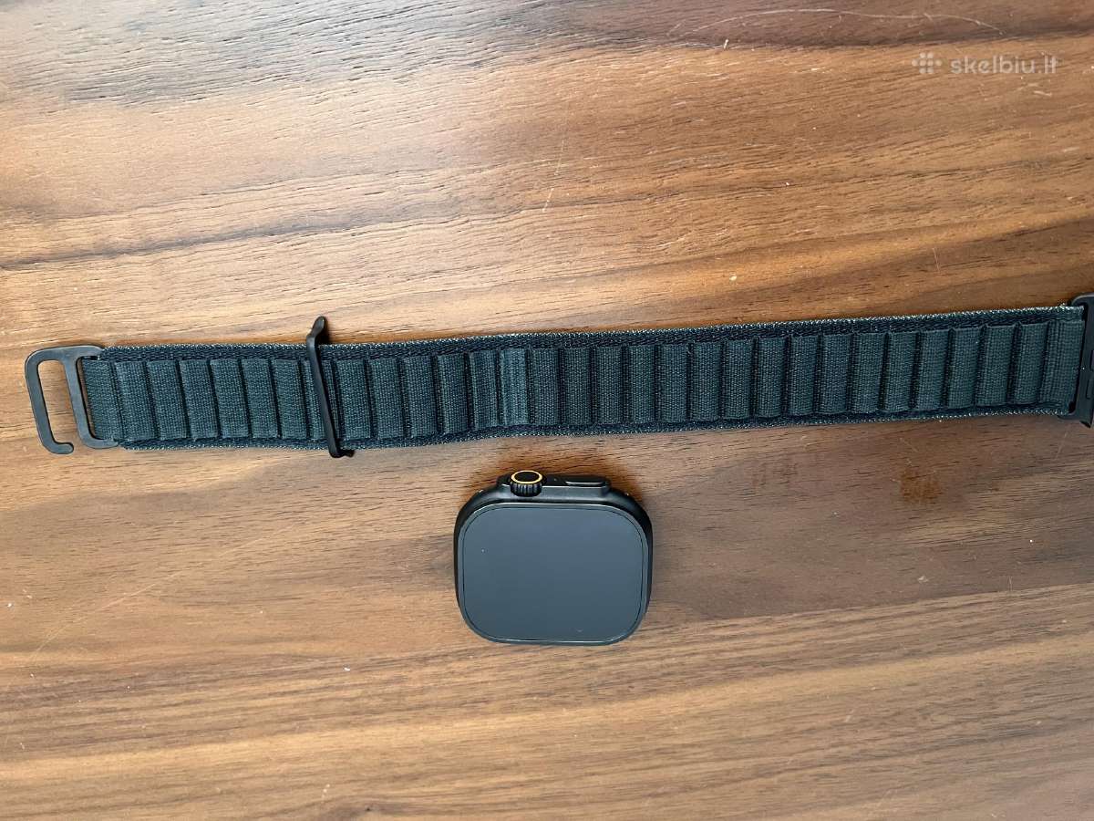 Parduodamas Apple Watch Ultra 2 Black Titanium - nuotraukos Nr. 2