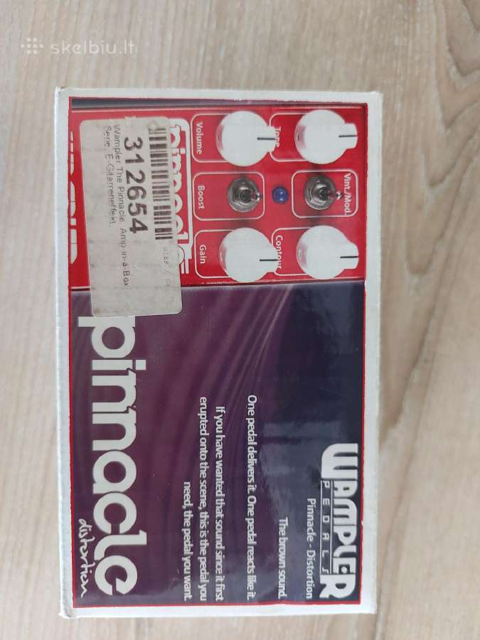 Wampler Pinnacle Standard v1 Distortion - nuotraukos Nr. 3