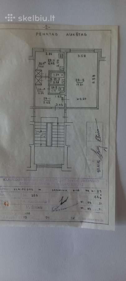 1 -no kambario butas Gedminų g. 69000 eur 5a/5bl. - nuotraukos Nr. 2