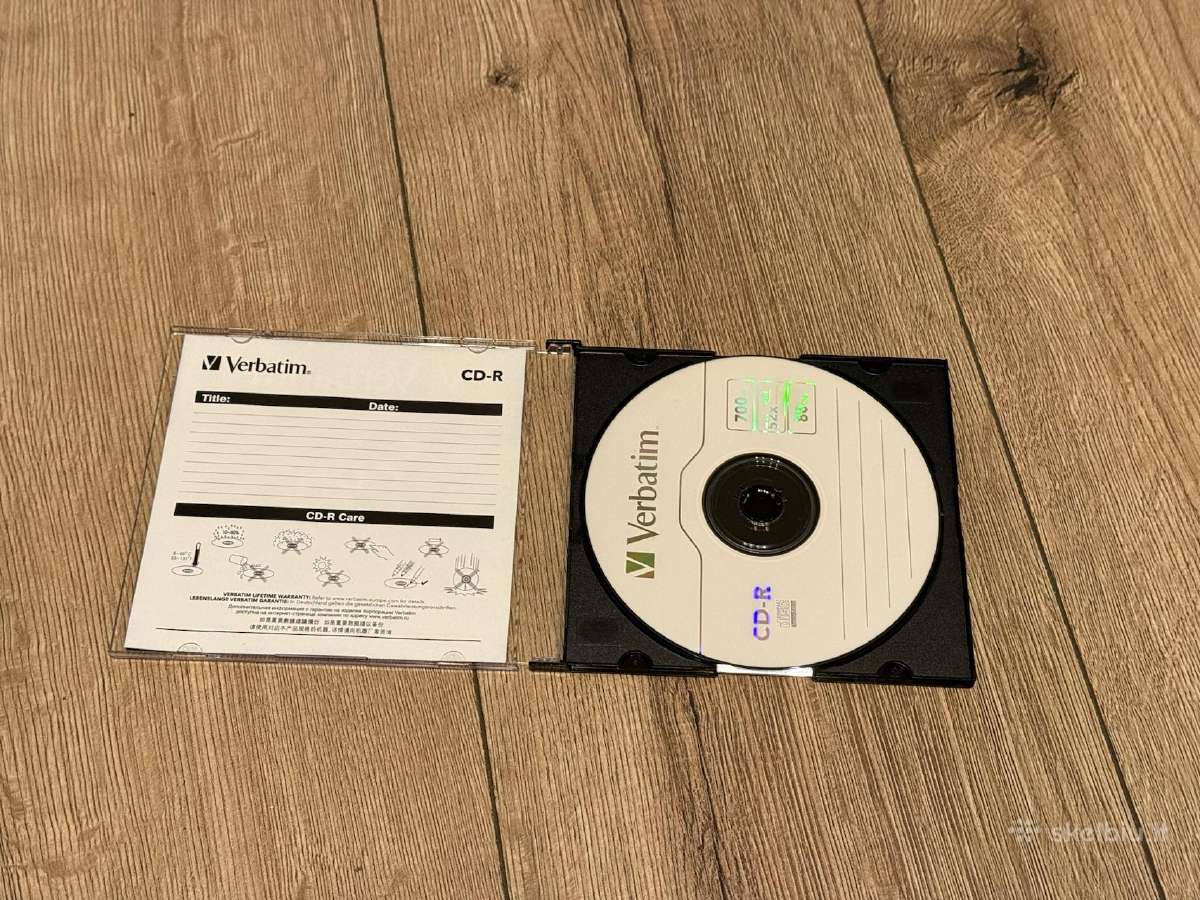Verbatim CD-r diskas 700 MB - nuotraukos Nr. 2