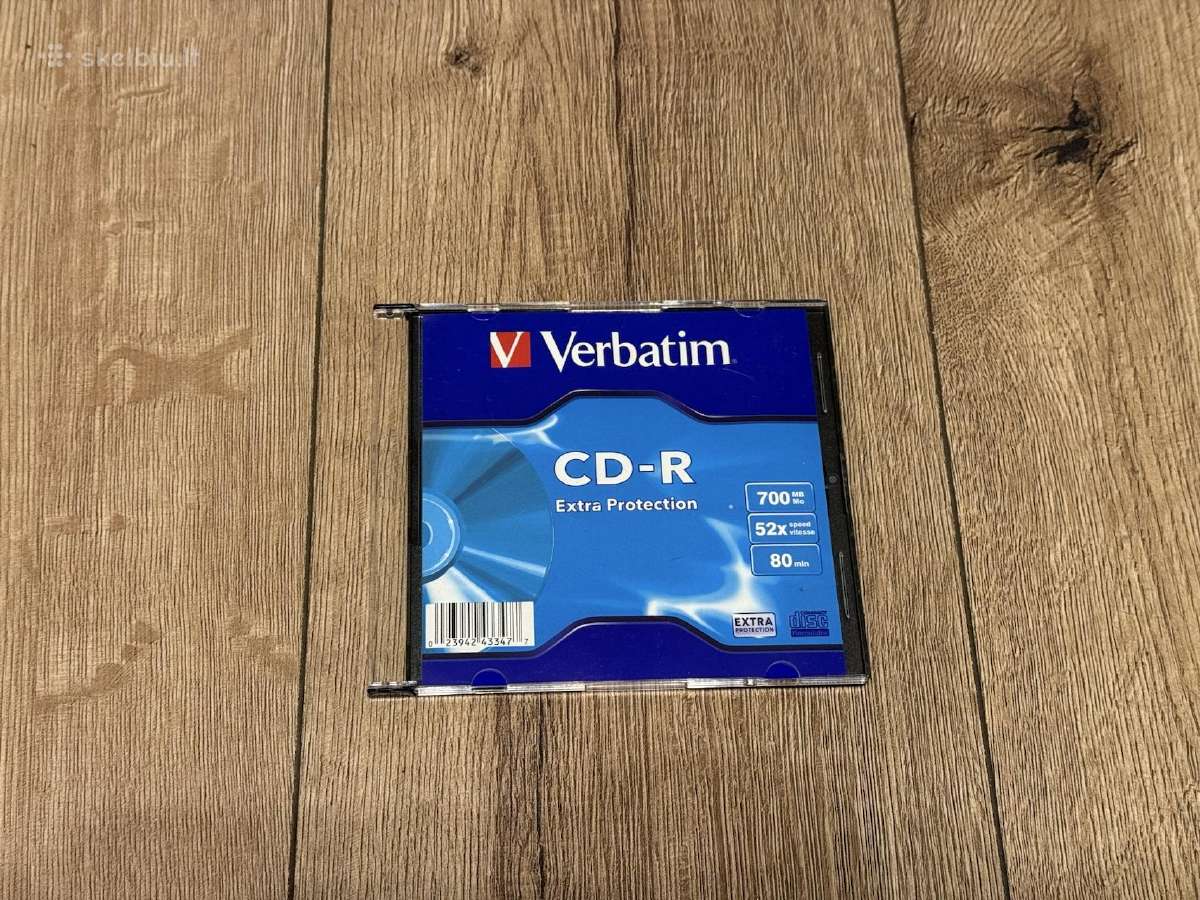 Verbatim CD-r diskas 700 MB - nuotraukos Nr. 2