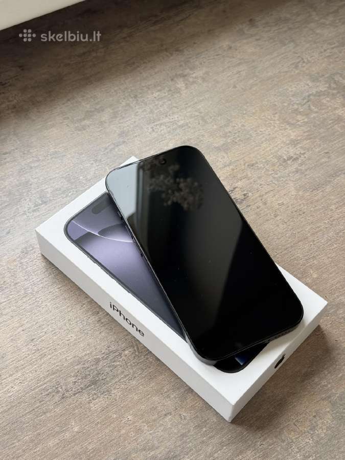 Apple iPhone 16 pro 256gb geros būklės - nuotraukos Nr. 7