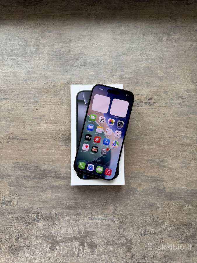 Apple iPhone 16 pro 256gb geros būklės - nuotraukos Nr. 9