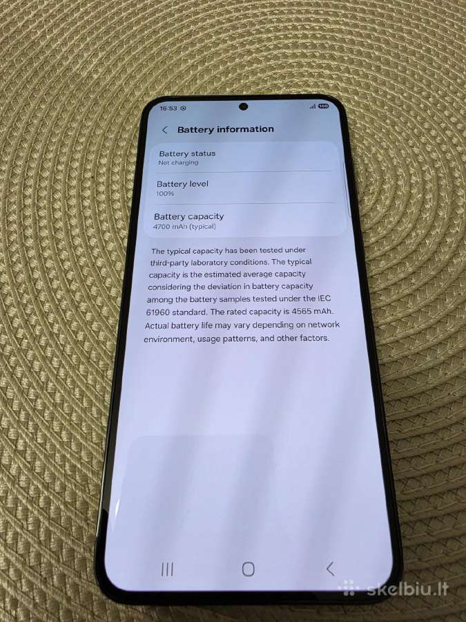 Samsung Galaxy S23+ 256gb Phantom Black - nuotraukos Nr. 5