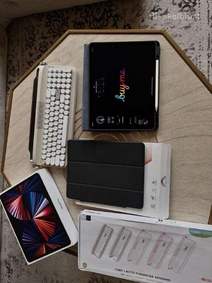 iPad Pro 12.9 M1 + Apple Pencil + keyboard - nuotraukos Nr. 2