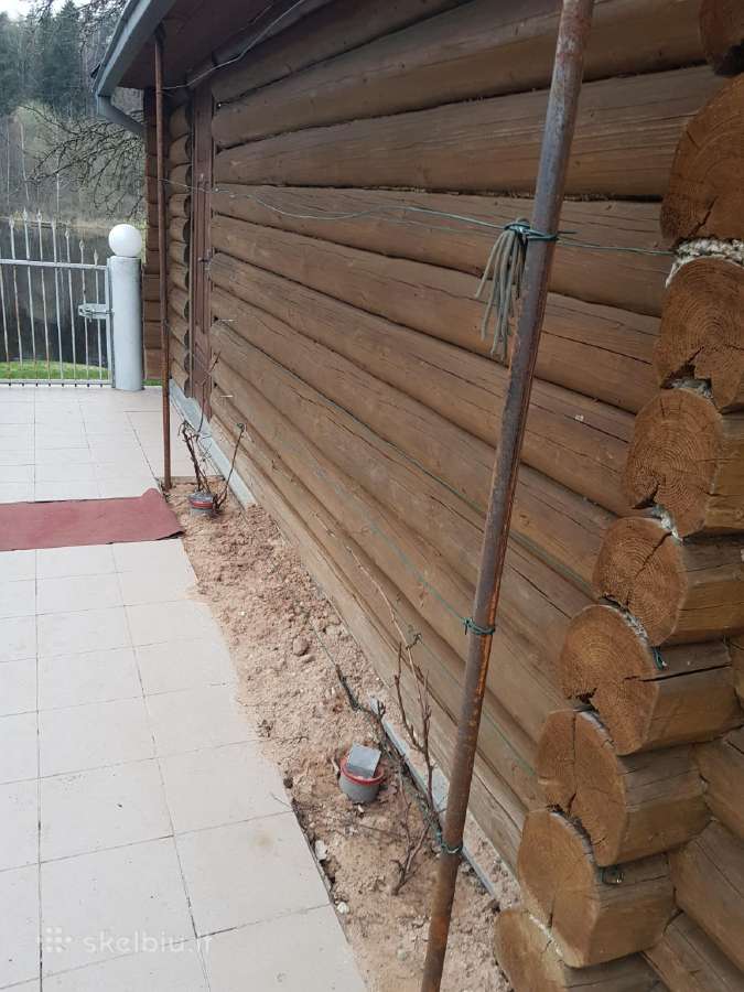 Parduodama išardyta rąstinė pirtis su pavėsine - nuotraukos Nr. 2