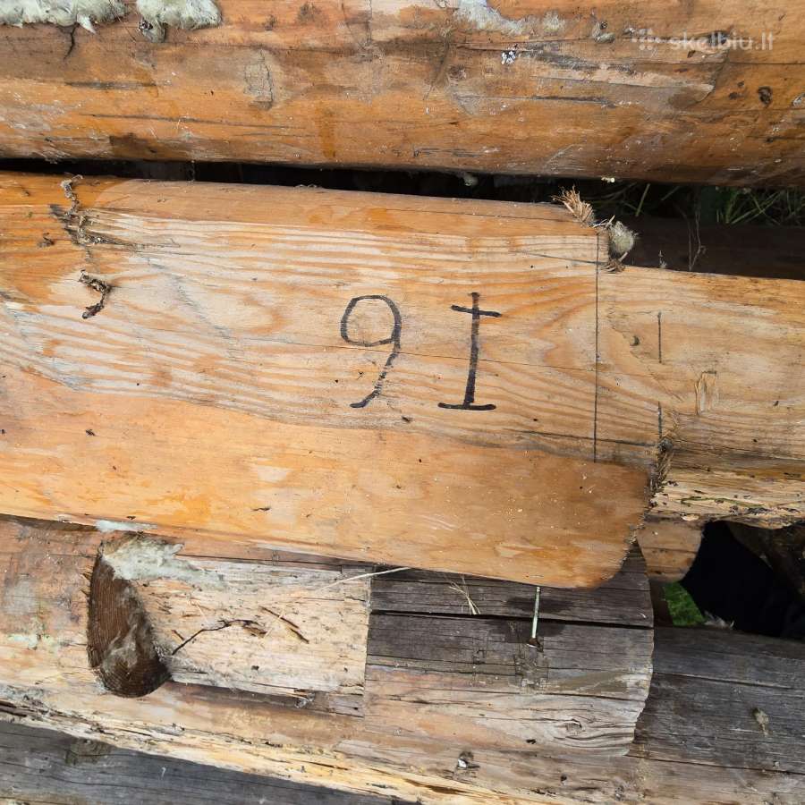 Parduodama išardyta rąstinė pirtis su pavėsine - nuotraukos Nr. 7