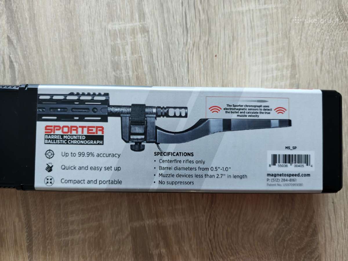 Parduodu Magnetospeed Sporter - nuotraukos Nr. 3