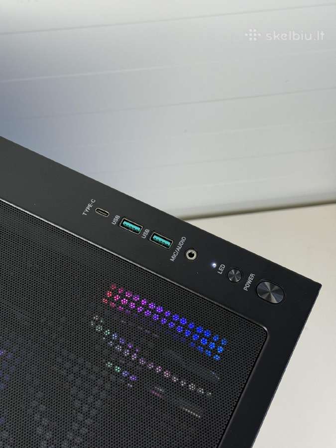 Naujas Žaidimų Pc Rtx 5060 Ryzen 5 8400f Ddr5 Am5 - nuotraukos Nr. 5