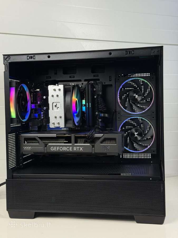 Naujas Žaidimų Pc Rtx 5060 Ryzen 5 8400f Ddr5 Am5 - nuotraukos Nr. 9