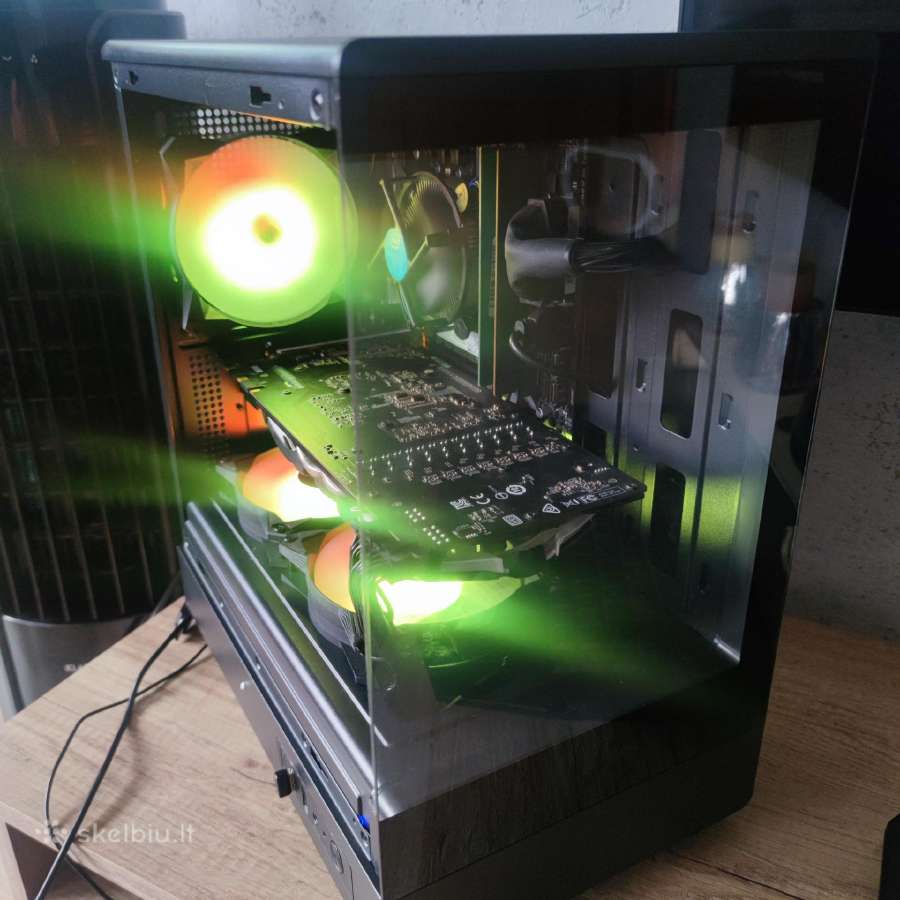 I5 8400,12ram,256nvme+2tb HDD,gtx1070ti 8gb - nuotraukos Nr. 2