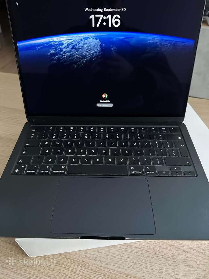 Apple MacBook Air 13 2024 M3/16gb RAM/256gb - nuotraukos Nr. 2