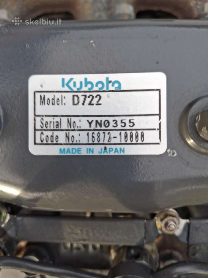 Kubota F 1900 - nuotraukos Nr. 12