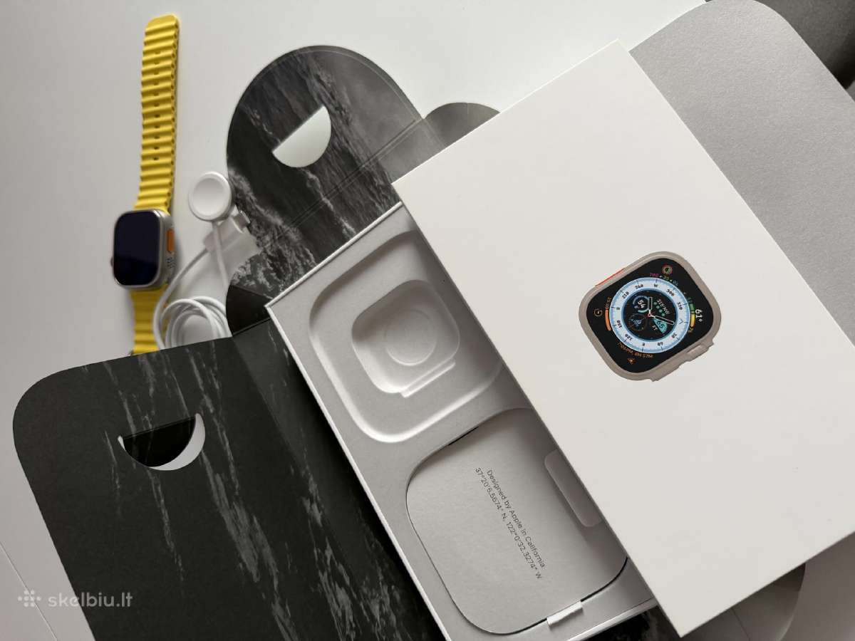 Apple watch ultra gen 1 - nuotraukos Nr. 3
