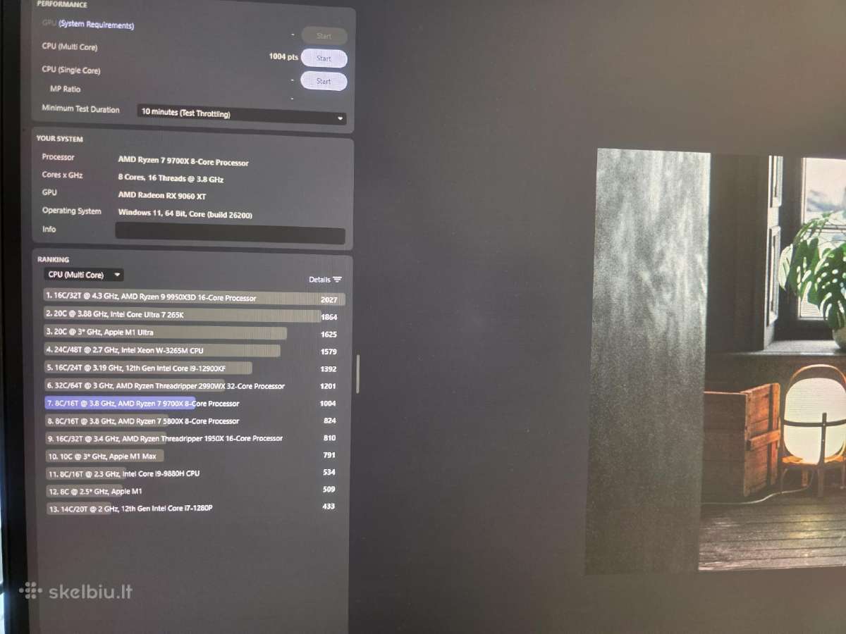 Ryzen 7 9700x - nuotraukos Nr. 5
