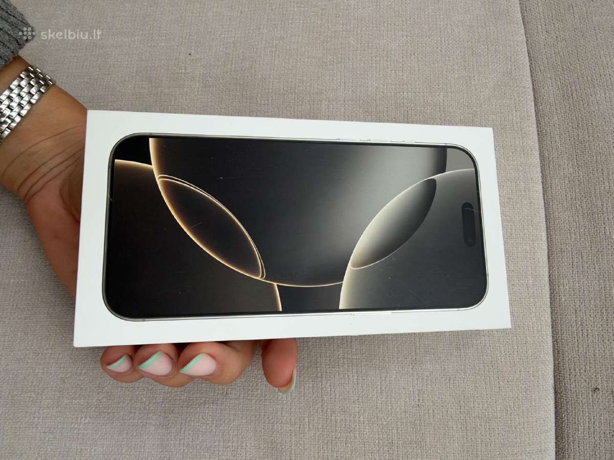 iPhone 16 pro max 256 GB - nuotraukos Nr. 8