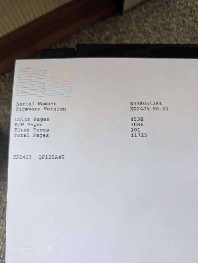 Rašalinis spalvotas spausdintuvas Epson L355 - nuotraukos Nr. 3