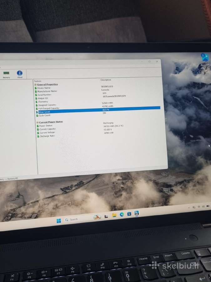 Lenovo Thinkpad P16s Gen 2 - nuotraukos Nr. 6