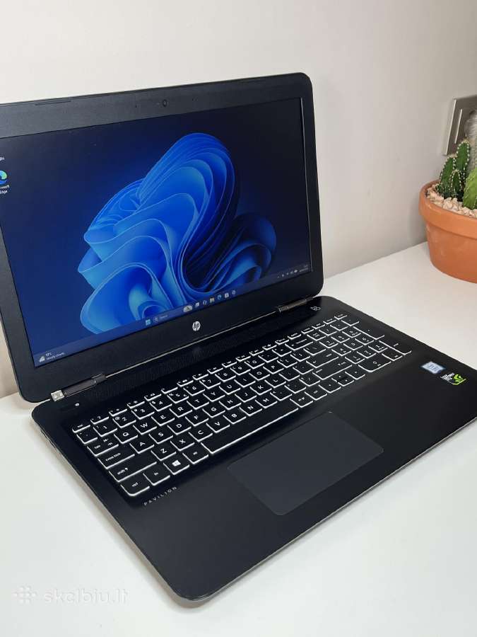 Hp Pavilion Gaming Gtx 1050ti/ 16gb/ 1.25tb - nuotraukos Nr. 2