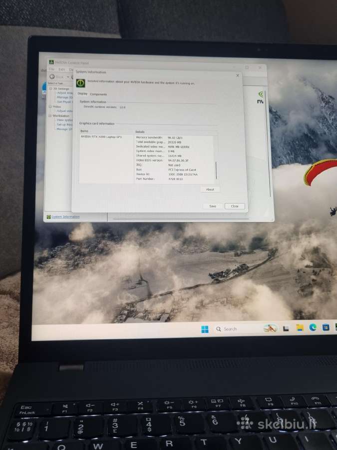 Lenovo Thinkpad P16s Gen 2 - nuotraukos Nr. 10