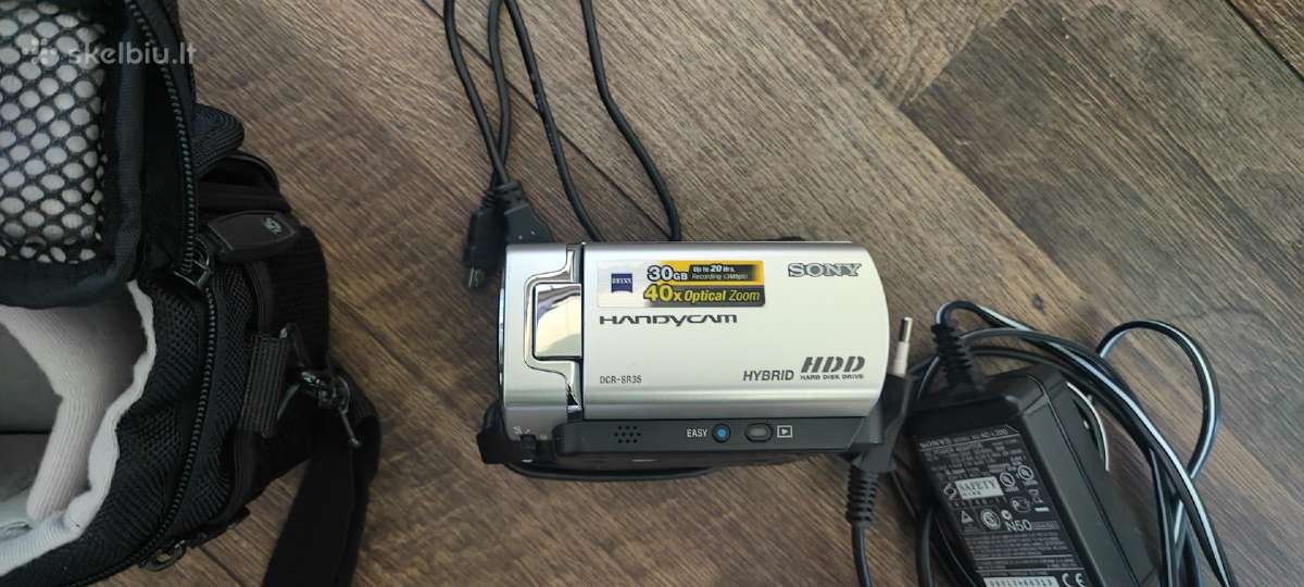 Sony Handycam Dcr-sr35 vaizdo kamera - nuotraukos Nr. 2