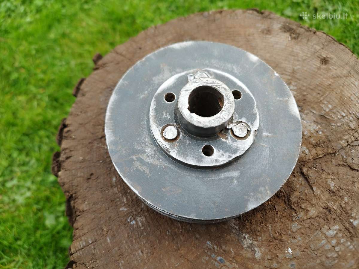 Dvigubas skriemulys 120 mm, 19 mm ašiai - nuotraukos Nr. 9