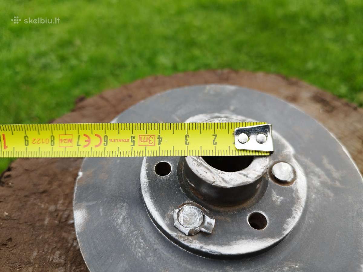 Dvigubas skriemulys 120 mm, 19 mm ašiai - nuotraukos Nr. 5