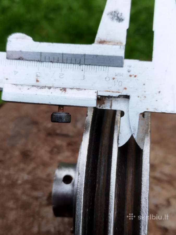 Dvigubas skriemulys 120 mm, 19 mm ašiai - nuotraukos Nr. 6