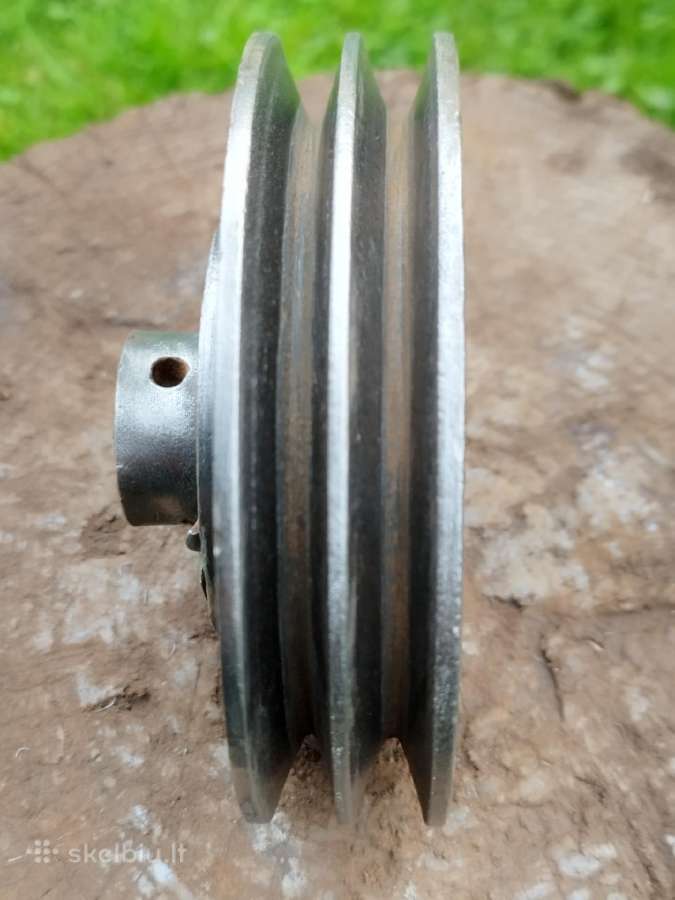 Dvigubas skriemulys 120 mm, 19 mm ašiai - nuotraukos Nr. 11