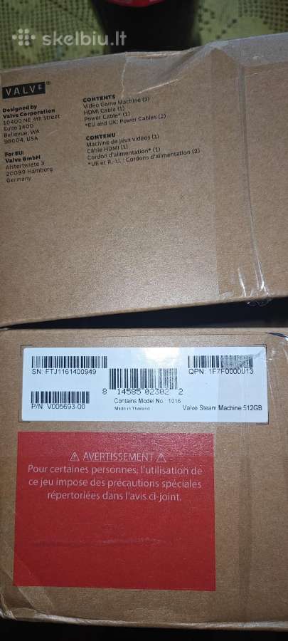 Steam machine 512gb - nuotraukos Nr. 3