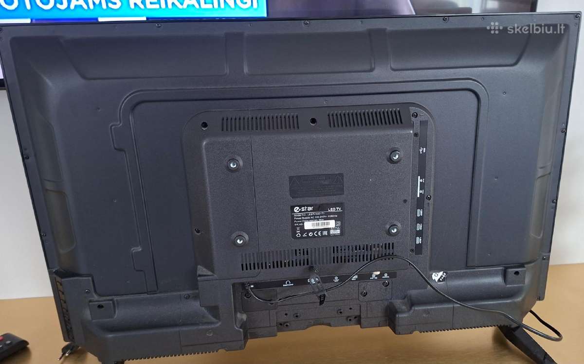 "e-star 32" LED televizorius su pultu - nuotraukos Nr. 3