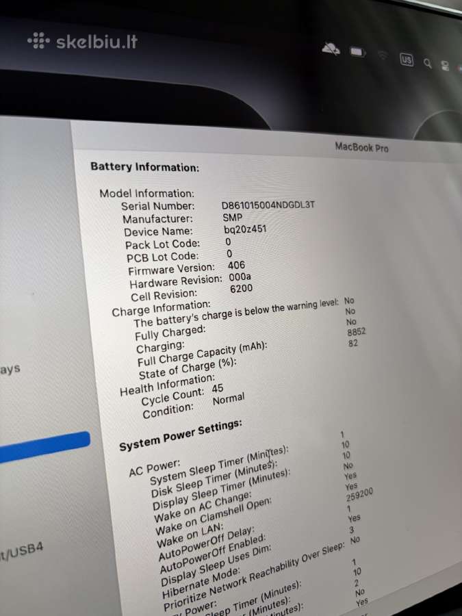 MacBook Pro 15 2014m - nuotraukos Nr. 4