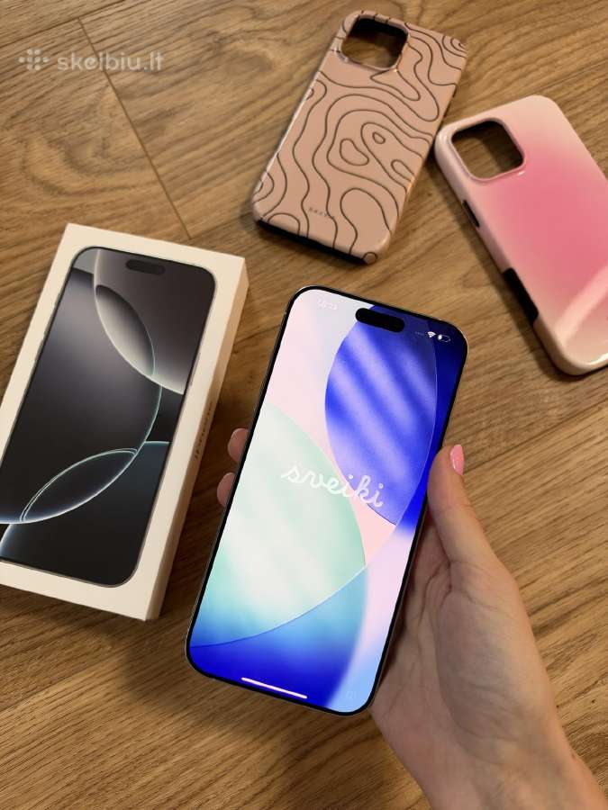 iPhone 16 pro max 256 - nuotraukos Nr. 3