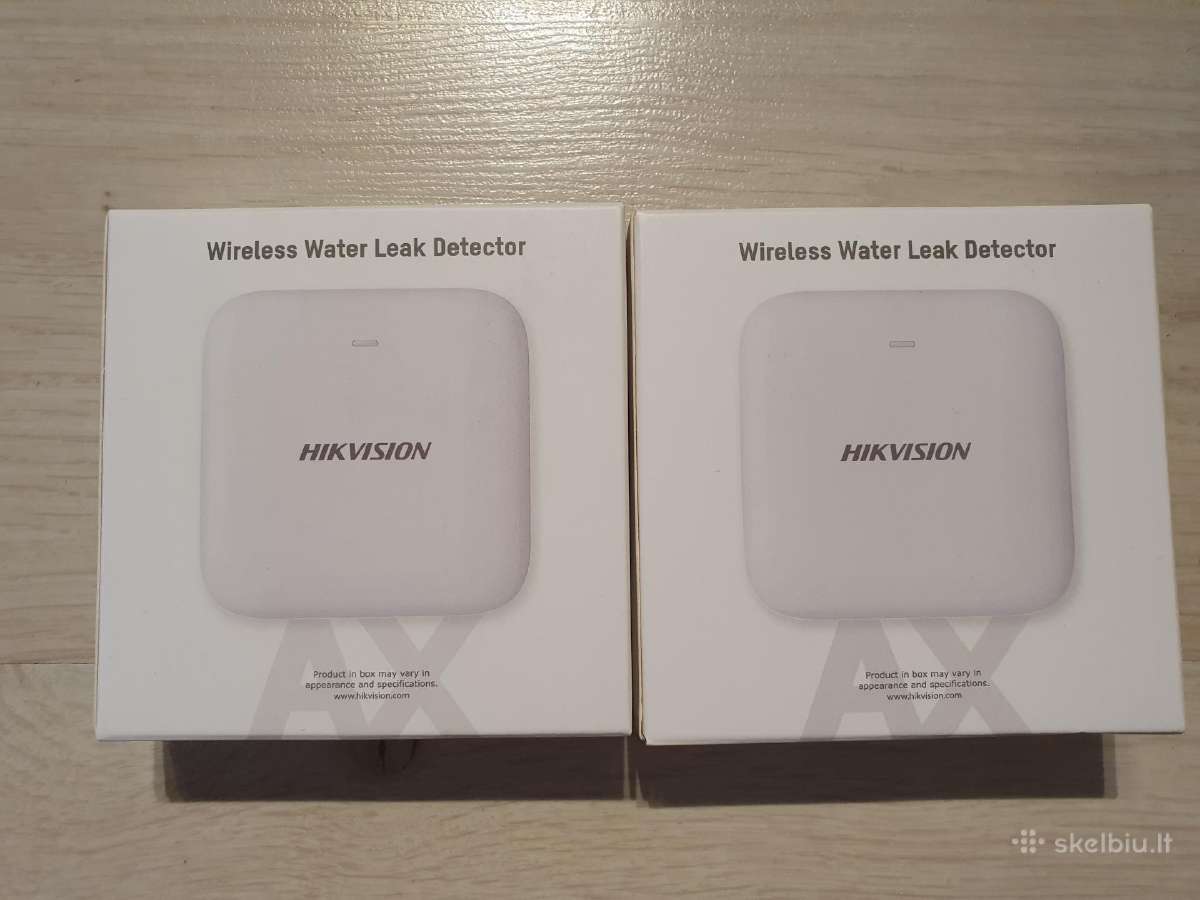 Hikvision vandens nuotėkio jutiklis 2 vnt. Nauji - nuotraukos Nr. 3