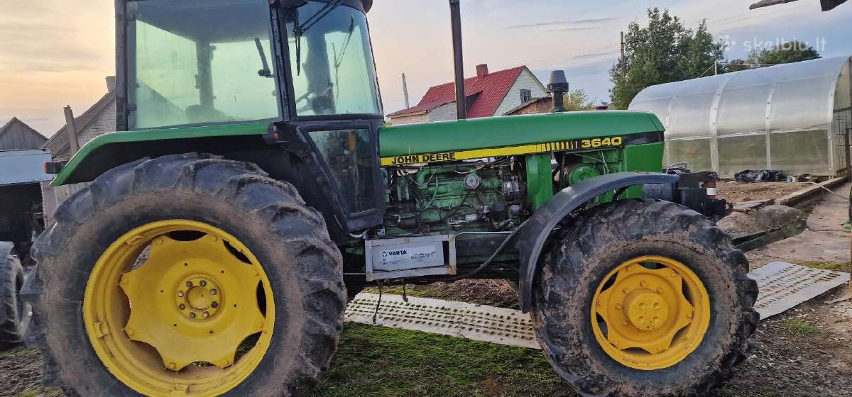 John Deere 3640 - nuotraukos Nr. 3