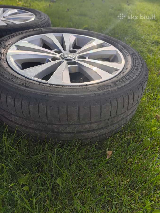 R16 VW Golf 7 lengvo lydinio ratlankiai - nuotraukos Nr. 4