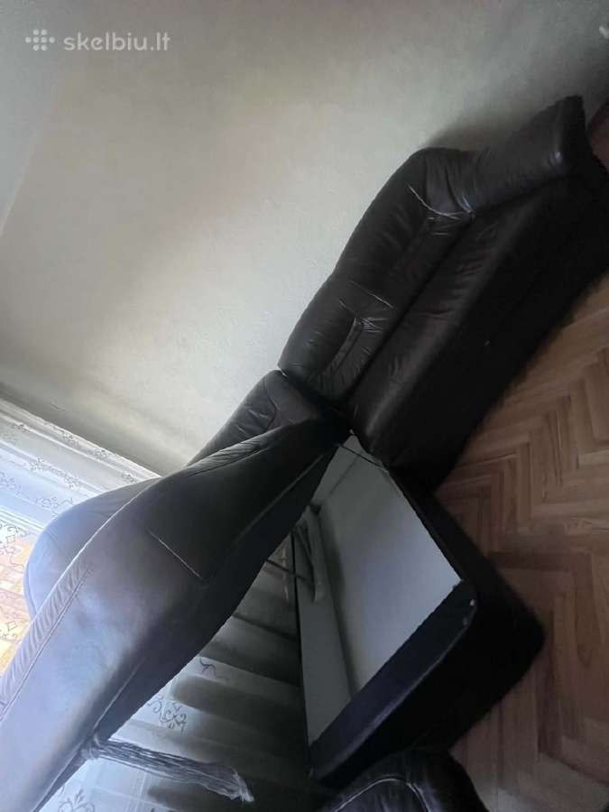 Odinis minkštų baldų komplektas: sofa + fotelis - nuotraukos Nr. 8