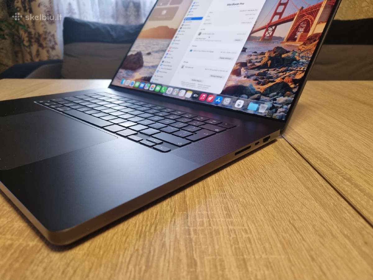 MacBook Pro 16 M4 Max 36 1tb - nuotraukos Nr. 3
