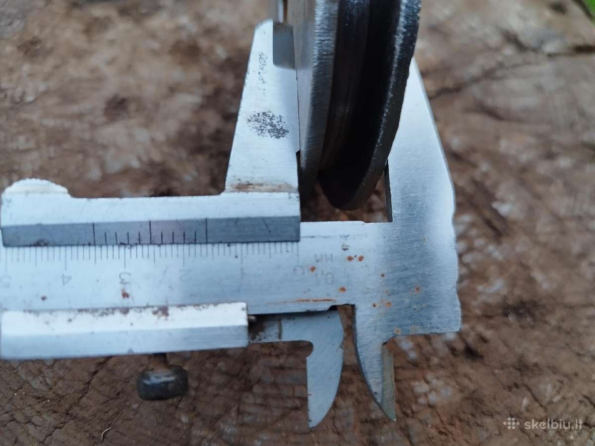 Metalinis skriemulys 100 mm, ašies kiaurymė 18 mm - nuotraukos Nr. 5