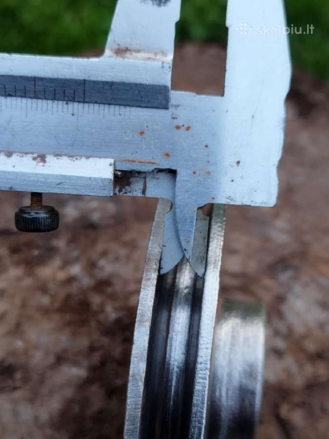 Metalinis skriemulys 100 mm, ašies kiaurymė 18 mm - nuotraukos Nr. 6
