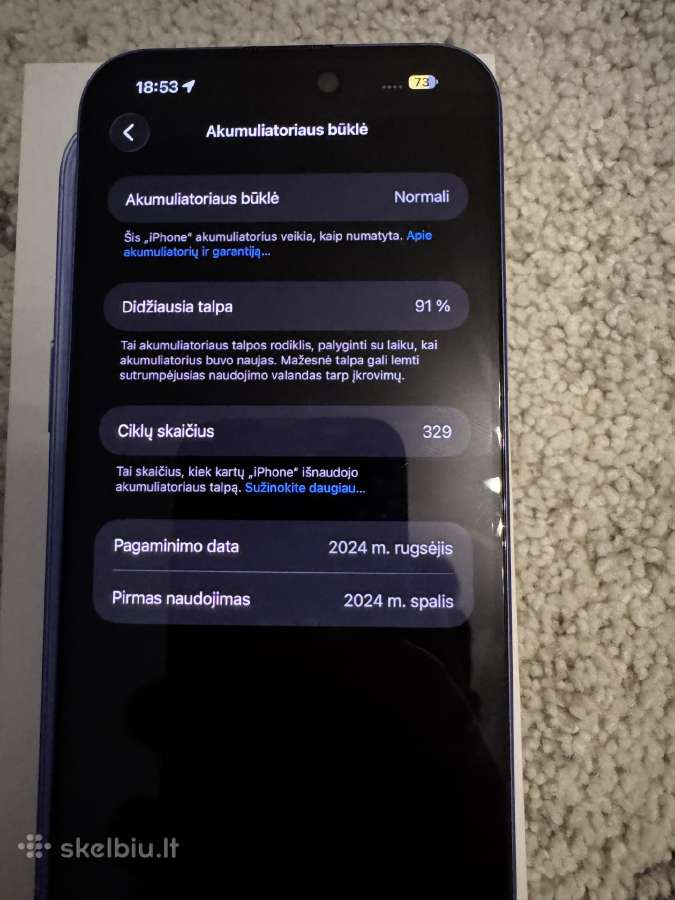 iPhone 16 plus 256gb - nuotraukos Nr. 7